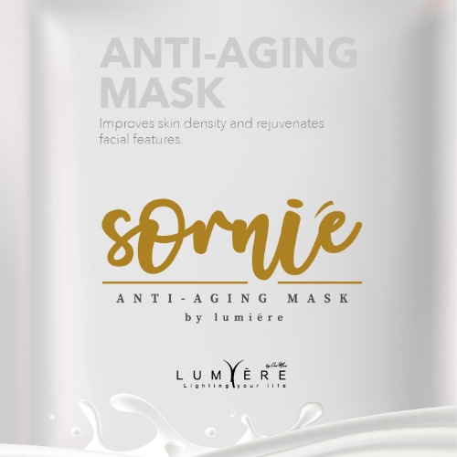 One More Lumiere Sornie Anti-Aging Mask Bant – Güneş yanıkları, cilt lekeleri ve sivilce oluşumunu önleyerek cildin tazeliğini ve canlılığını destekler.